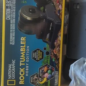 NATIONAL GEOGRAPHIC Hobby Edition Rock Tumbler Kit Polished Gems